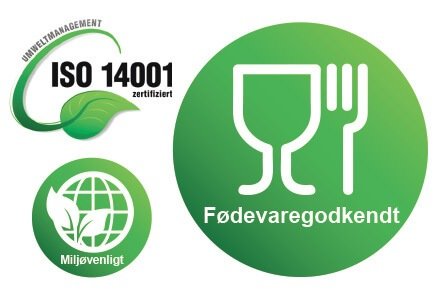 Desinfektionsprodukter godkendt til fødevarer